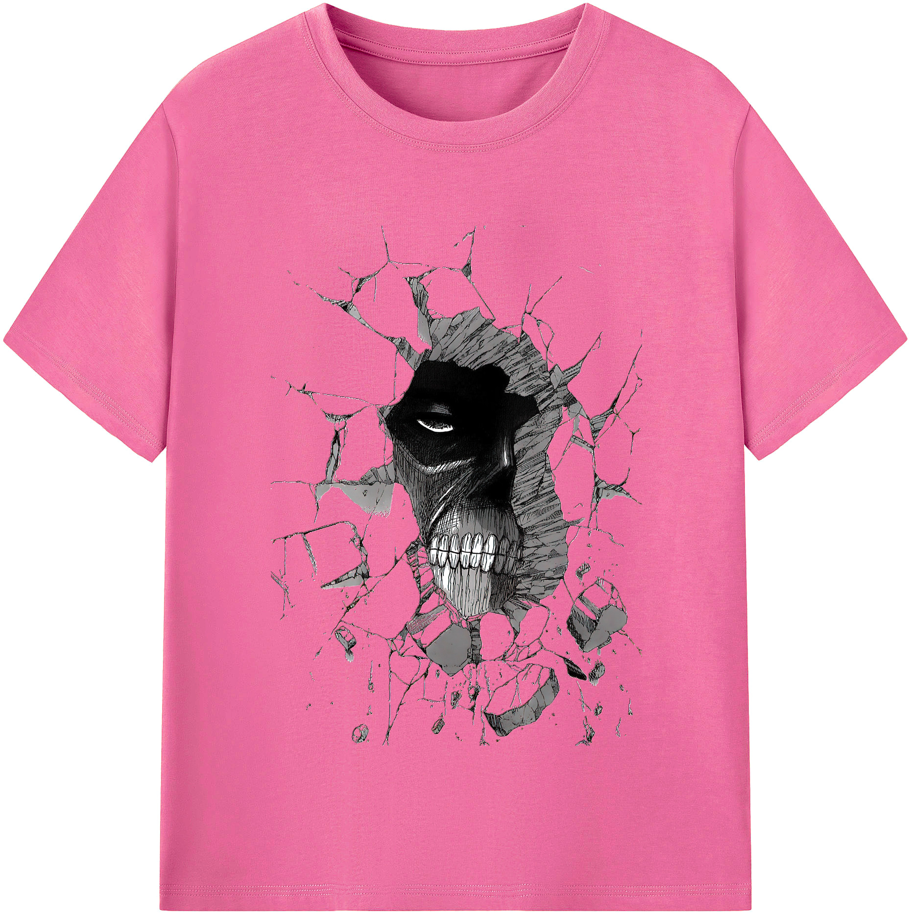 （画像用） 進撃の巨人 Attack on Titan レディースカジュアルプリントTシャツ（綿100％）